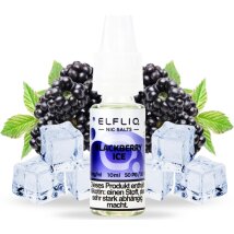 ELFBAR ELFLIQ Blackberry Ice 10mg/ml Nic Salt 10ml
