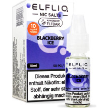 ELFBAR ELFLIQ Blackberry Ice 10mg/ml Nic Salt 10ml