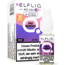ELFBAR ELFLIQ Mixed Berries 20mg/ml Nic Salt 10ml
