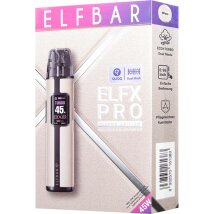 ELFBAR ELFX Pro Kit mit Leerpod (2ml) 0.8 Ohm weiß