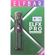 ELFBAR ELFX Pro Kit mit Leerpod (2ml) 0.8 Ohm grün