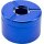 Ascher Aluminium mit Drehverschluss blau Ø 80mm, H 55mm