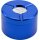 Ascher Aluminium mit Drehverschluss blau Ø 80mm, H 55mm