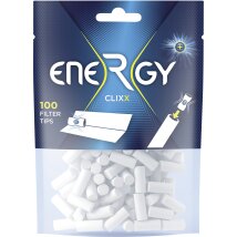 ENERGY+ Clixx Filter Tips 100 Filter pro Beutel