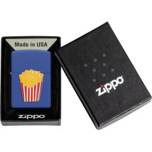 ZIPPO Royal blue Emblem Fries/Pommes 2008116