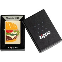 ZIPPO Champagne Emblem Burger 2008114