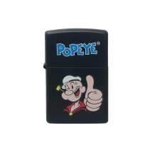 Zippo Popeye black matt
