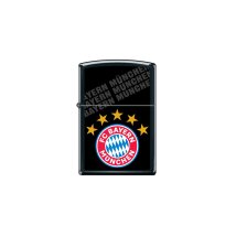 Zippo FC Bayern black matt
