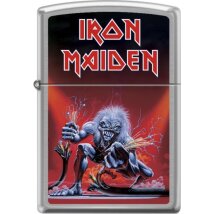 Zippo Iron Maiden A Real Live Dead 60007619 Chrom