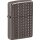 ZIPPO Armor Case Blue Ice Deep Carved Pattern