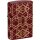 ZIPPO Merlot gelasert Grid Pattern