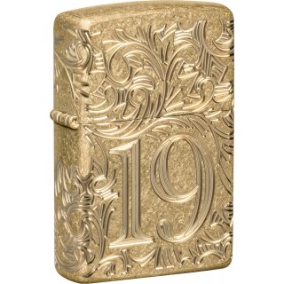 ZIPPO Armor Case Tumbl.Br.Deep Carved 1932 Filigree 60007526