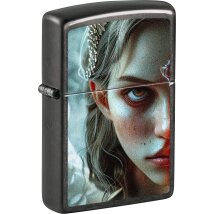 ZIPPO Grey color Angel Devil 60007514