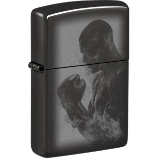 ZIPPO Ebony High Polished Black Boxer design 60007519