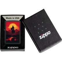 ZIPPO schwarz color Western 60007523