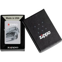 ZIPPO chrom poliert color Modern Car 2 60007563