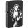 ZIPPO schwarz color Pinup with Pizza 60007590