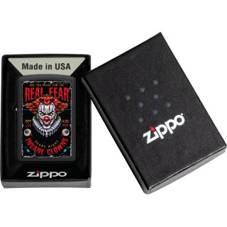 ZIPPO schwarz color Insane Clowns 60007572