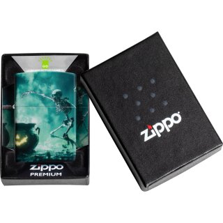 ZIPPO color 540° Skeletons Dancing 60007587