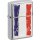 ZIPPO chrom gebürstet Plakette French Motto 2008090