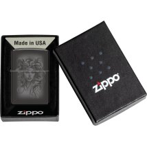 ZIPPO Ebony High Polished Black Medusa 60007580