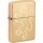 ZIPPO messing poliert graviert Medieval Lion 60007543