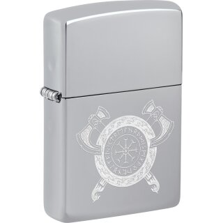 ZIPPO chrom poliert Viking Symbols 60007578