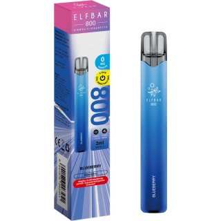 E-Shisha ELFBAR 800 Einweg (10) Blueberry 0mg