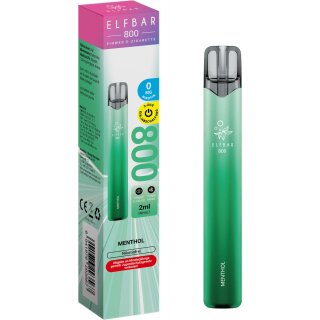 ELFBAR E-Shisha 800 Menthol 0 mg/ml
