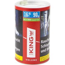 KING Red Volumentabak 90g Dose