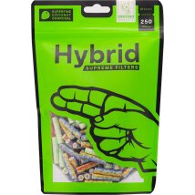 Hybrid Supreme Filters Zellstoff/Aktivk. bunt 250er
