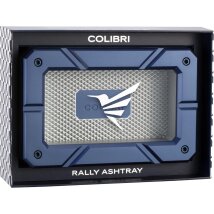 Colibri Zigarrenascher Aluminium Rally marine/silber 6 Abl.