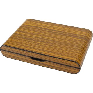 Humidor Zebra Finish matt für ca. 10 Zigarren