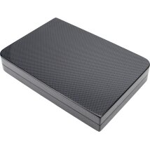 Humidor Carbon Finish Pianolack für ca.10 Cigarren