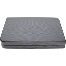 Humidor Carbon Finish Pianolack für ca.10 Cigarren