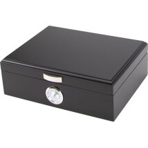 Passatore Humidor schwarz matt