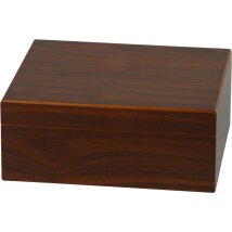 Humidor Walnut Dekor dunkel für ca. 25 Zigarren