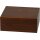 Humidor Walnut Dekor dunkel für ca. 25 Zigarren