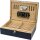 Humidor dunkelblau matt, für ca. 30-40 Zigarren