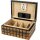 PASSATORE Humidor Rippen schwarz/Makassar matt, 30-40 Zig.