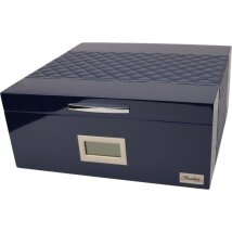 PASSATORE Humidor nachtblau glänzend, ca. 30-40...
