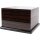 Humidor Ebony Finish Pianolack für ca. 75 Zigarren