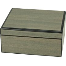 Humidor-Set Eiche grau Finish für ca. 40 Zigarren