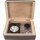 Humidor-Set Eiche grau Finish für ca. 40 Zigarren
