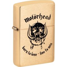 ZIPPO Messing geb. color Motörhead Born To Lose...