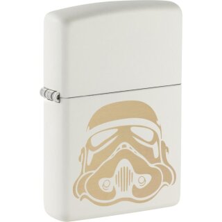 ZIPPO weiß gelasert Stormtrooper Helmet 60007766