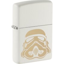ZIPPO weiß gelasert Stormtrooper Helmet 60007766