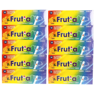 10x Frutta Hülsen Orange 100er