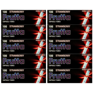 10x Frutta Hülsen Strawberry 100er