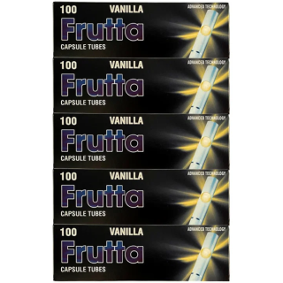 5x Frutta Hülsen Vanilla100er